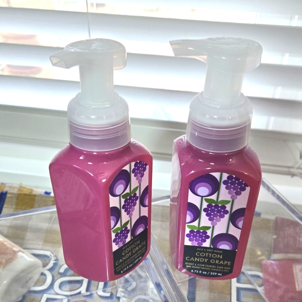 Cotton Candy Grape Foaming Hand Soap - Purple